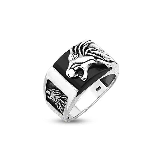 Lyione sterling silver men's signet ring - Wedding Rings |  Abuja | Lagos | Nigeria