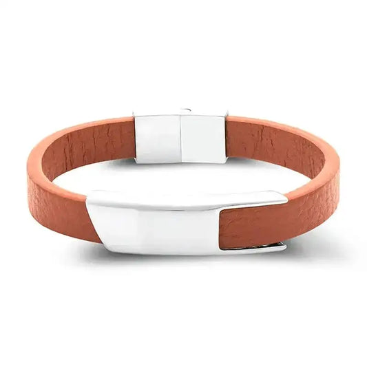 Arak leather bracelet for men - Wedding Rings |  Abuja | Lagos | Nigeria