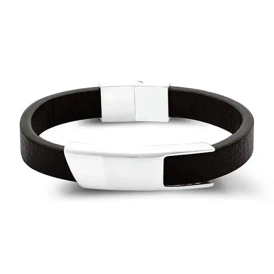 Arak leather bracelet for men - Wedding Rings |  Abuja | Lagos | Nigeria