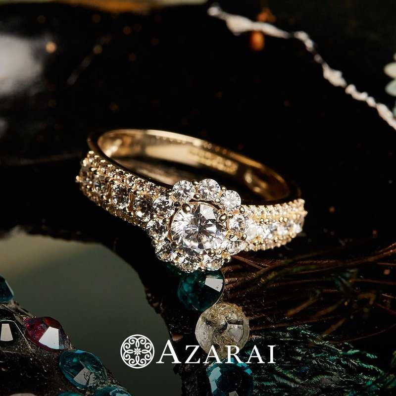 Auburn 14kt gold engagement ring - Wedding Rings |  Abuja | Lagos | Nigeria