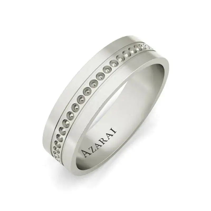 Easton sterling silver wedding band - Wedding Rings |  Abuja | Lagos | Nigeria