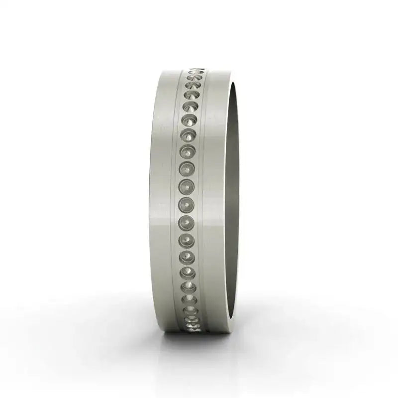 Easton sterling silver wedding band - Wedding Rings |  Abuja | Lagos | Nigeria
