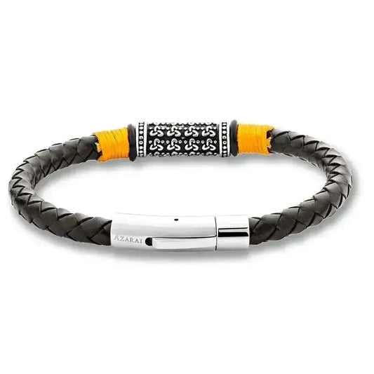 Arak leather bracelet for men - Wedding Rings |  Abuja | Lagos | Nigeria