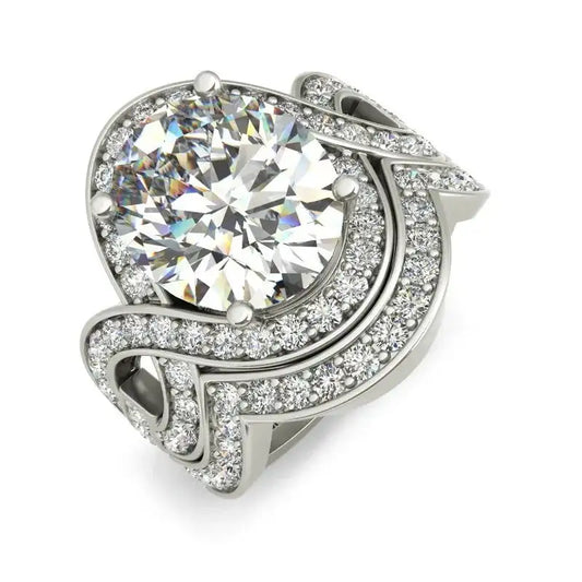 Cersei 9kt gold bridal set - Wedding Rings |  Abuja | Lagos | Nigeria