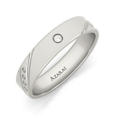 Zara sterling silver wedding band ON CLEARANCE