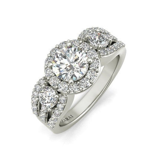 Aurora sterling silver engagement ring - Wedding Rings |  Abuja | Lagos | Nigeria