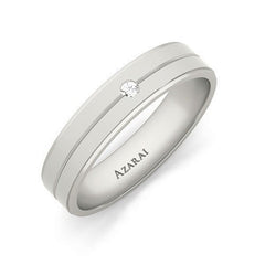 Aria sterling silver wedding band ON CLEARANCE