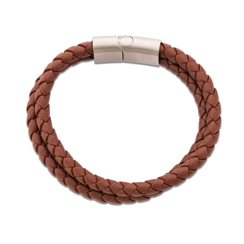 Dario leather bracelet for men - Wedding Rings |  Abuja | Lagos | Nigeria