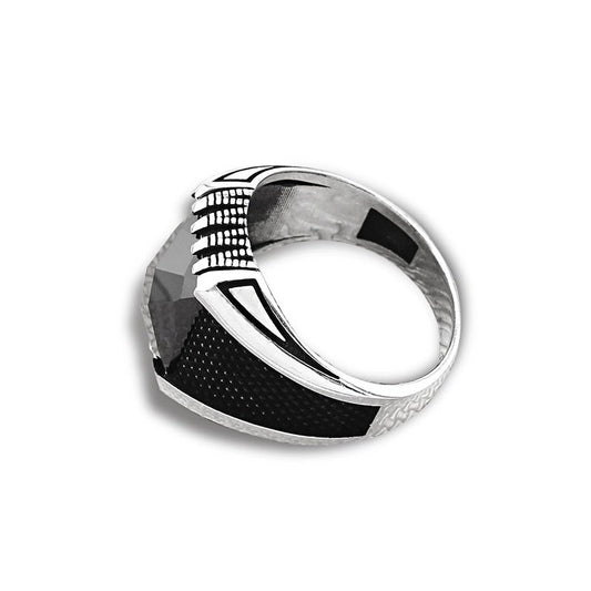 Odell sterling silver men's signet ring - Wedding Rings |  Abuja | Lagos | Nigeria