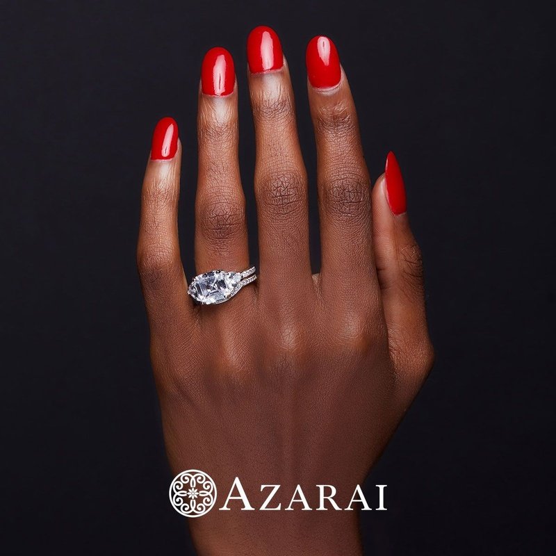 Guinevere sterling silver bridal set - Wedding Rings |  Abuja | Lagos | Nigeria