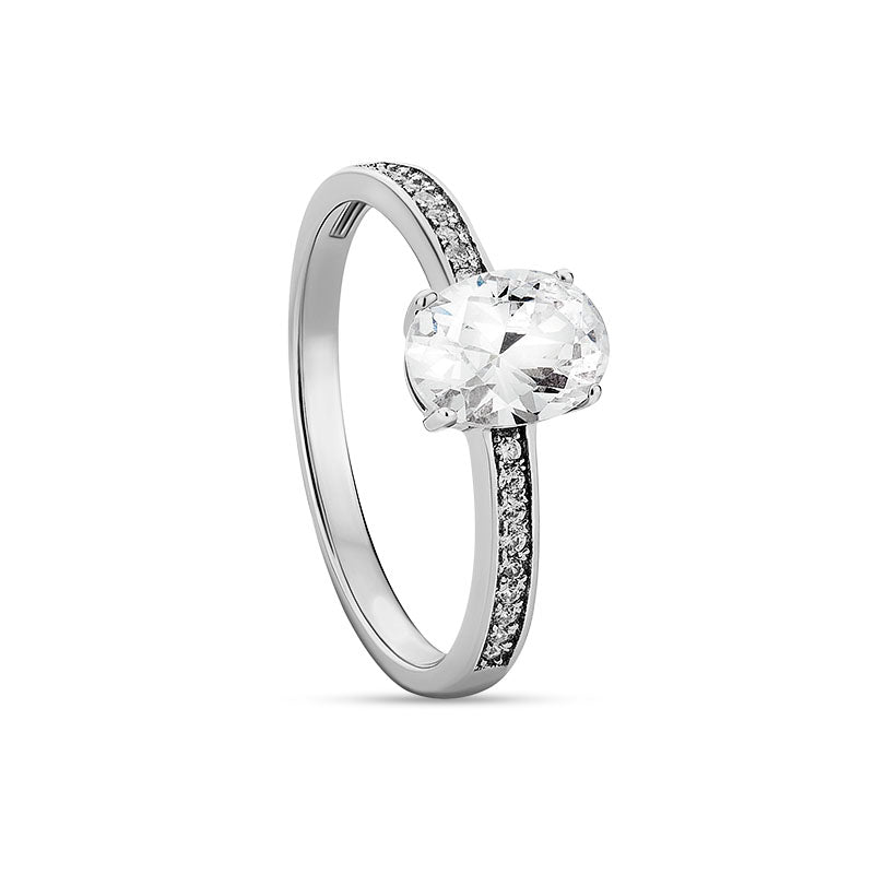 Gemma sterling silver engagement ring - Wedding Rings |  Abuja | Lagos | Nigeria
