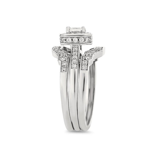 Anastasia sterling silver bridal set - Wedding Rings |  Abuja | Lagos | Nigeria