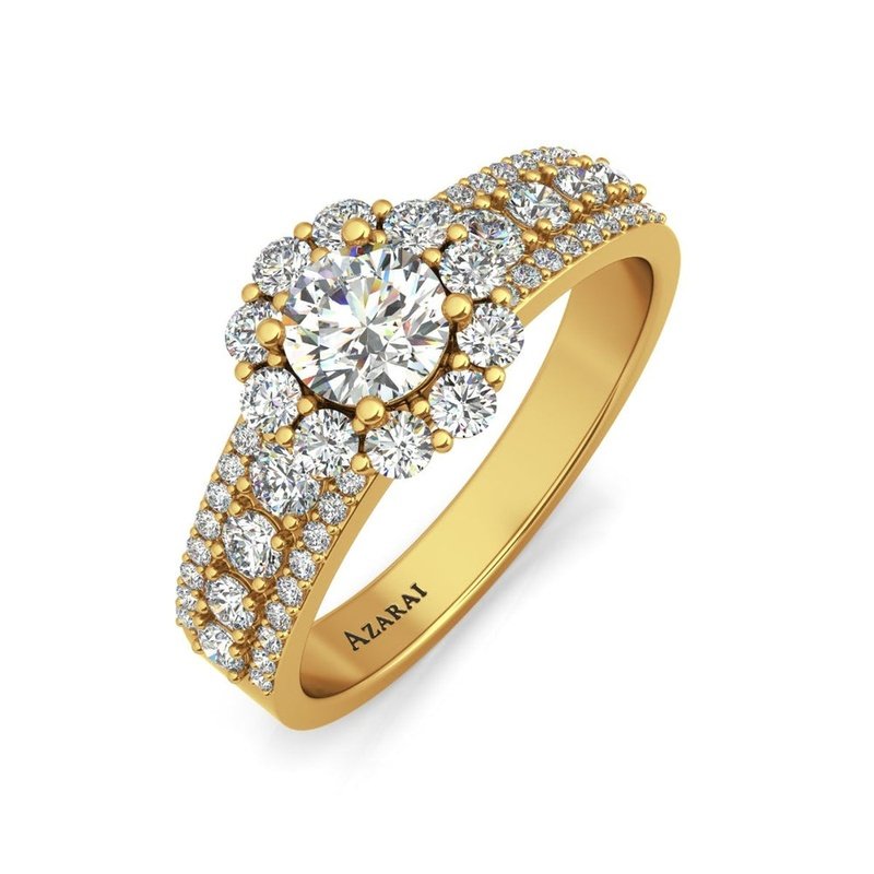 Auburn 14kt gold engagement ring - Wedding Rings |  Abuja | Lagos | Nigeria