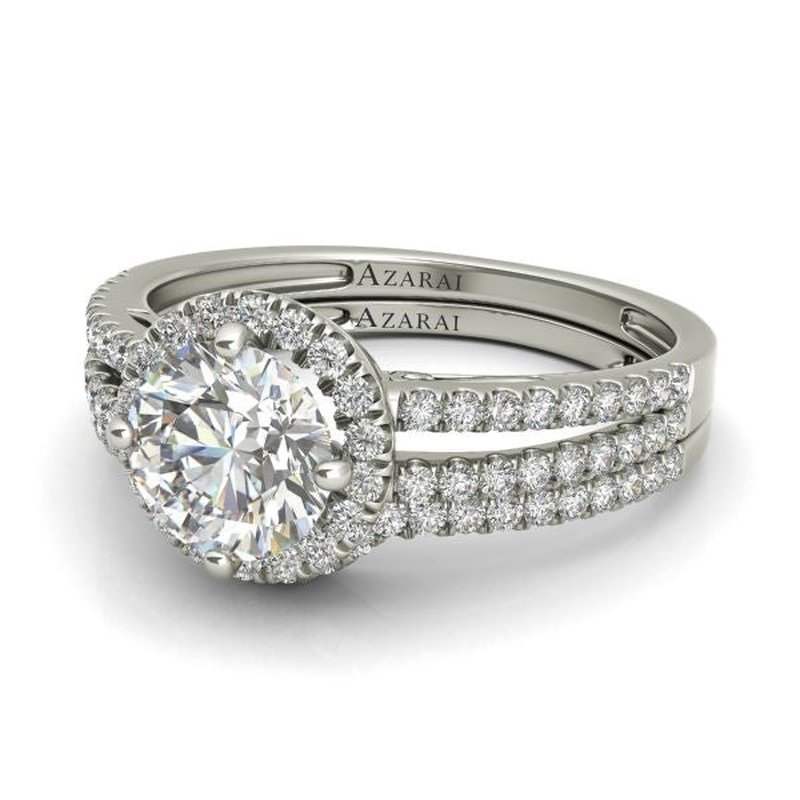 Bella sterling silver bridal set - Wedding Rings |  Abuja | Lagos | Nigeria