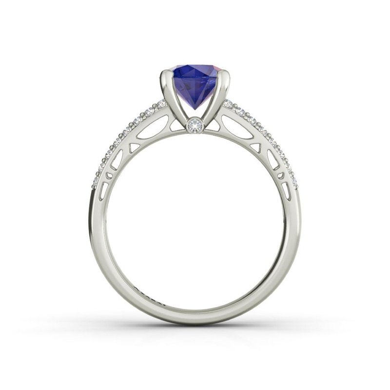 Dakota sterling silver engagement ring - Wedding Rings |  Abuja | Lagos | Nigeria