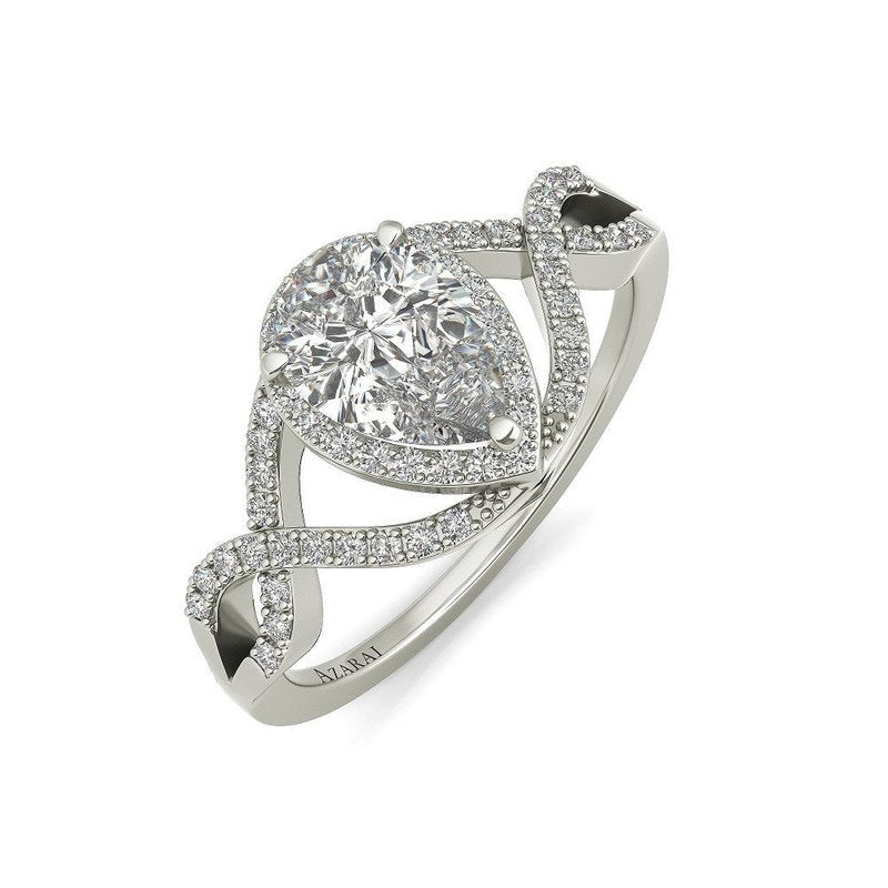 Fiona sterling silver engagement ring - Wedding Rings |  Abuja | Lagos | Nigeria