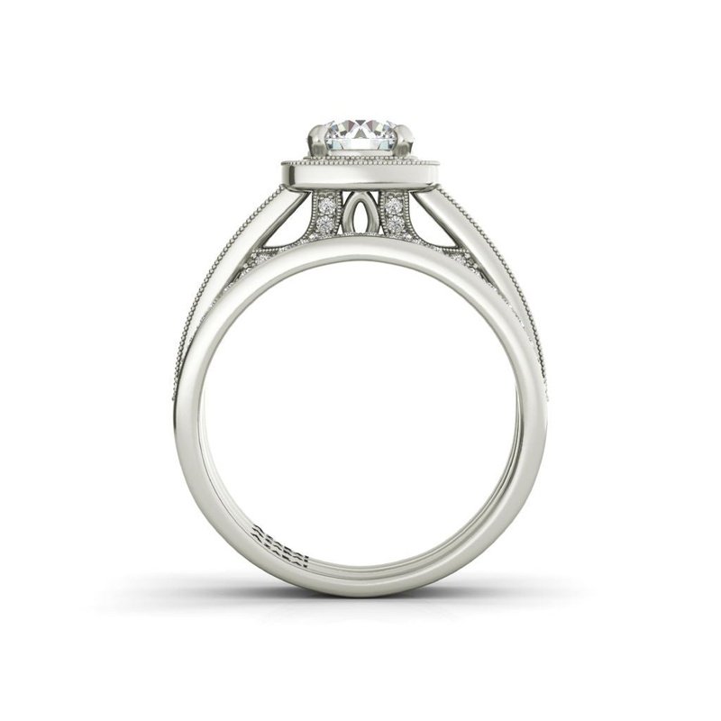 Eva sterling silver bridal set - Wedding Rings |  Abuja | Lagos | Nigeria