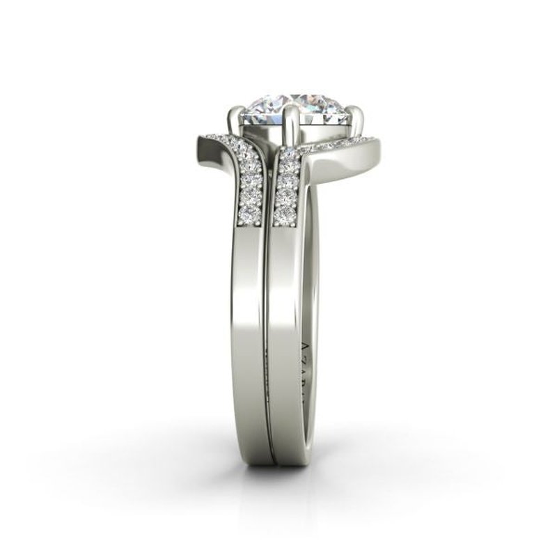 Flabella sterling silver bridal set - Wedding Rings |  Abuja | Lagos | Nigeria