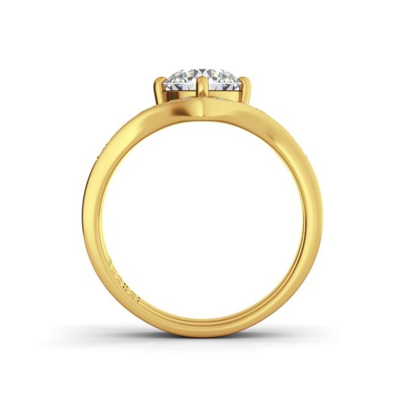 Flabella 14kt gold bridal set - Wedding Rings |  Abuja | Lagos | Nigeria