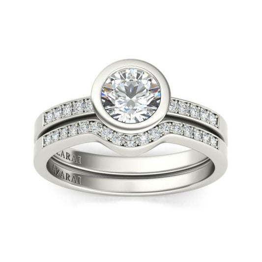 Lucida sterling silver bridal set - Wedding Rings |  Abuja | Lagos | Nigeria