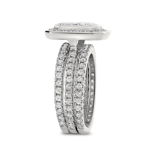 Morgane sterling silver bridal set - Wedding Rings |  Abuja | Lagos | Nigeria
