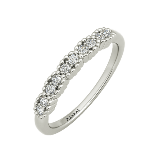 Nina sterling silver wedding band - Wedding Rings |  Abuja | Lagos | Nigeria