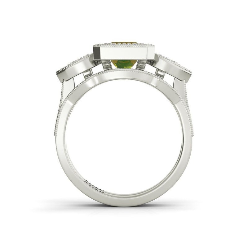 Whitney sterling silver bridal set ON CLEARANCE - Wedding Rings |  Abuja | Lagos | Nigeria